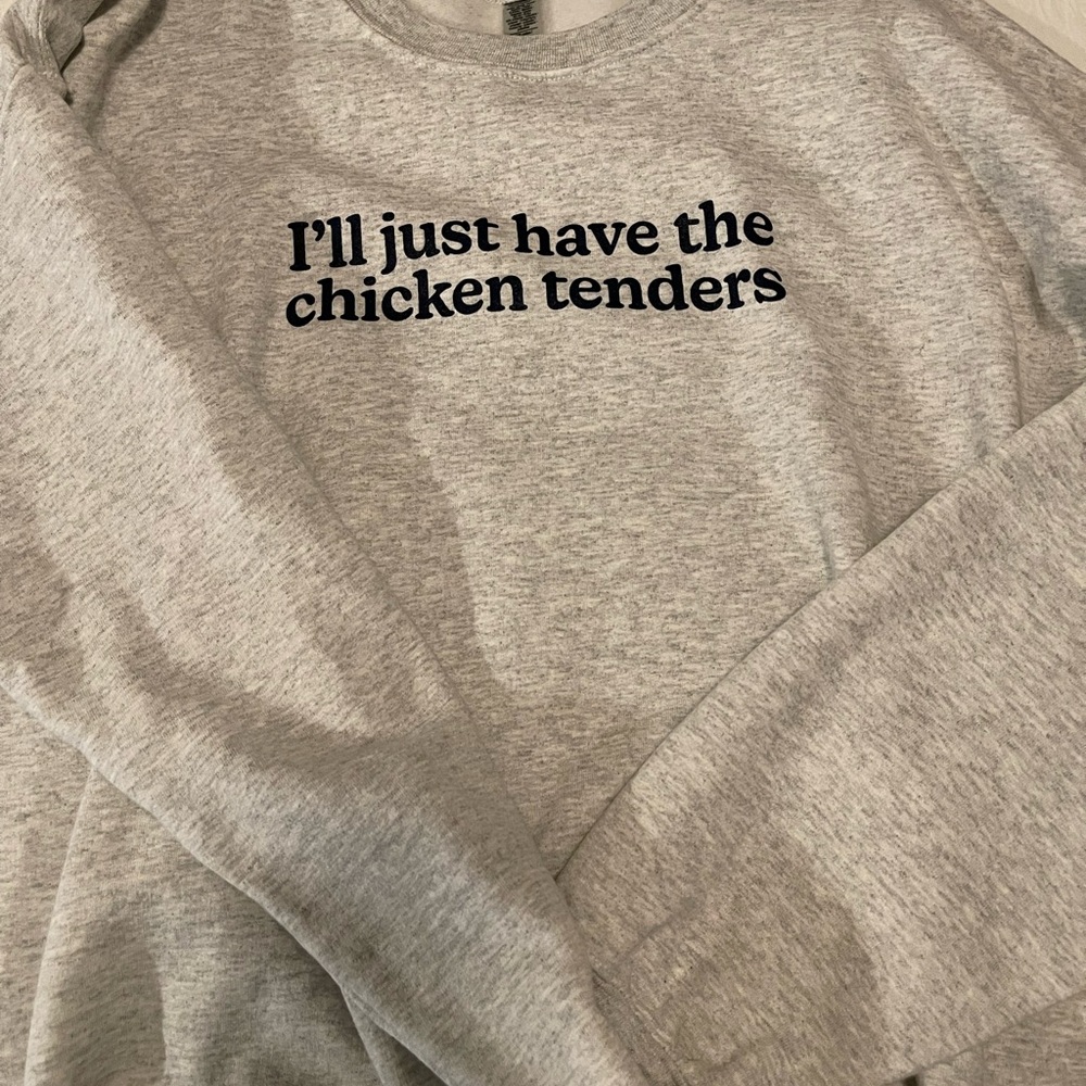 Gray Graphic Sweatshirt